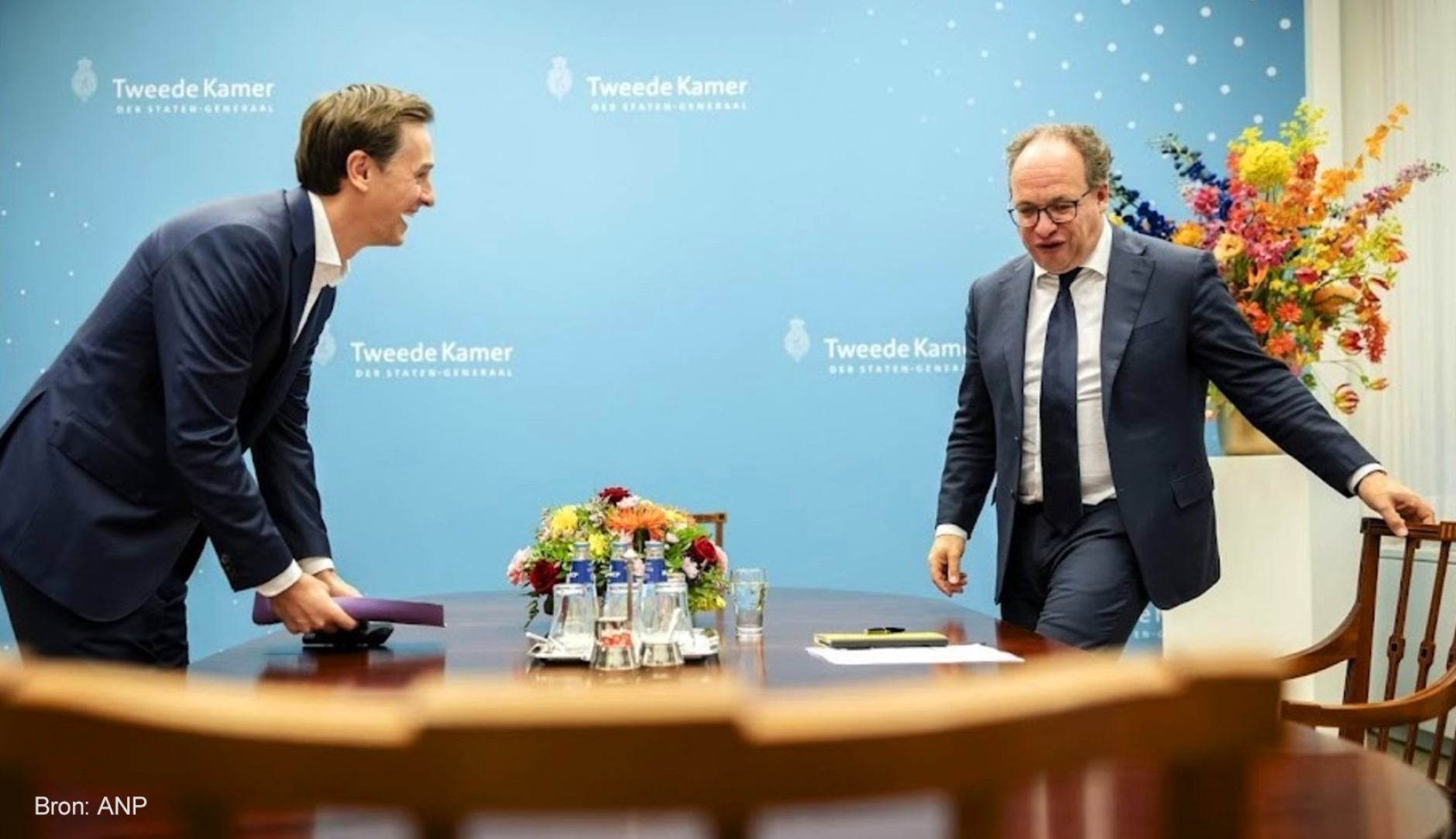 Laurens Dassen bij verkenner Wouter Koolmees