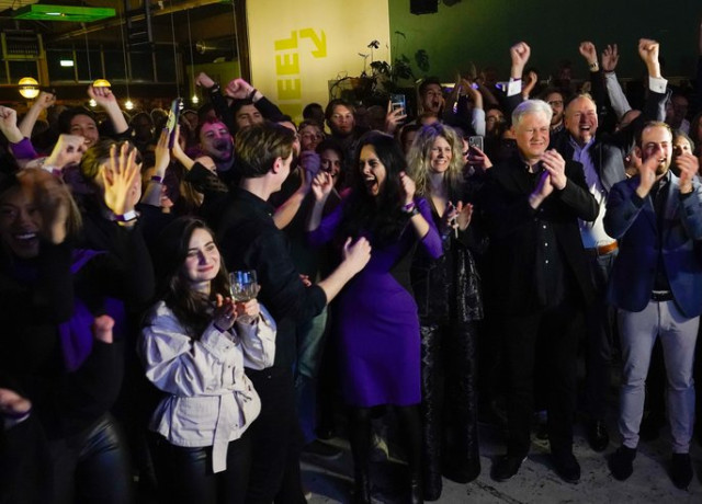 Campagne avond met Gaby en Eddy