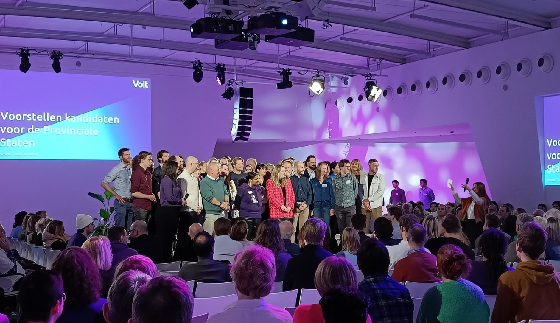 Volt Congres mensen