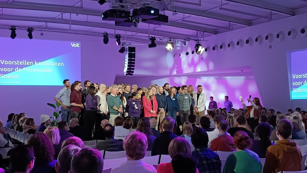 Volt Congres mensen