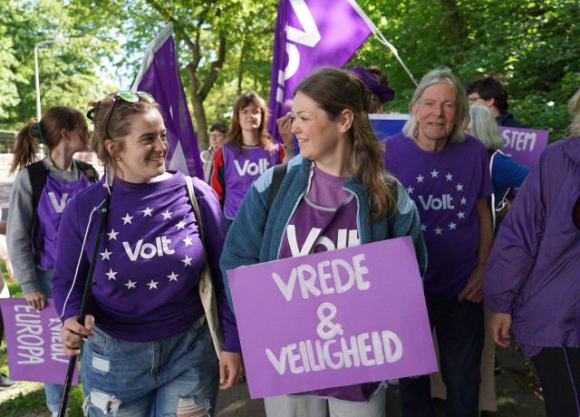 Demonstratie bordje