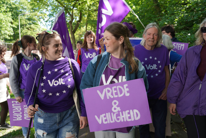 Demonstratie bordje