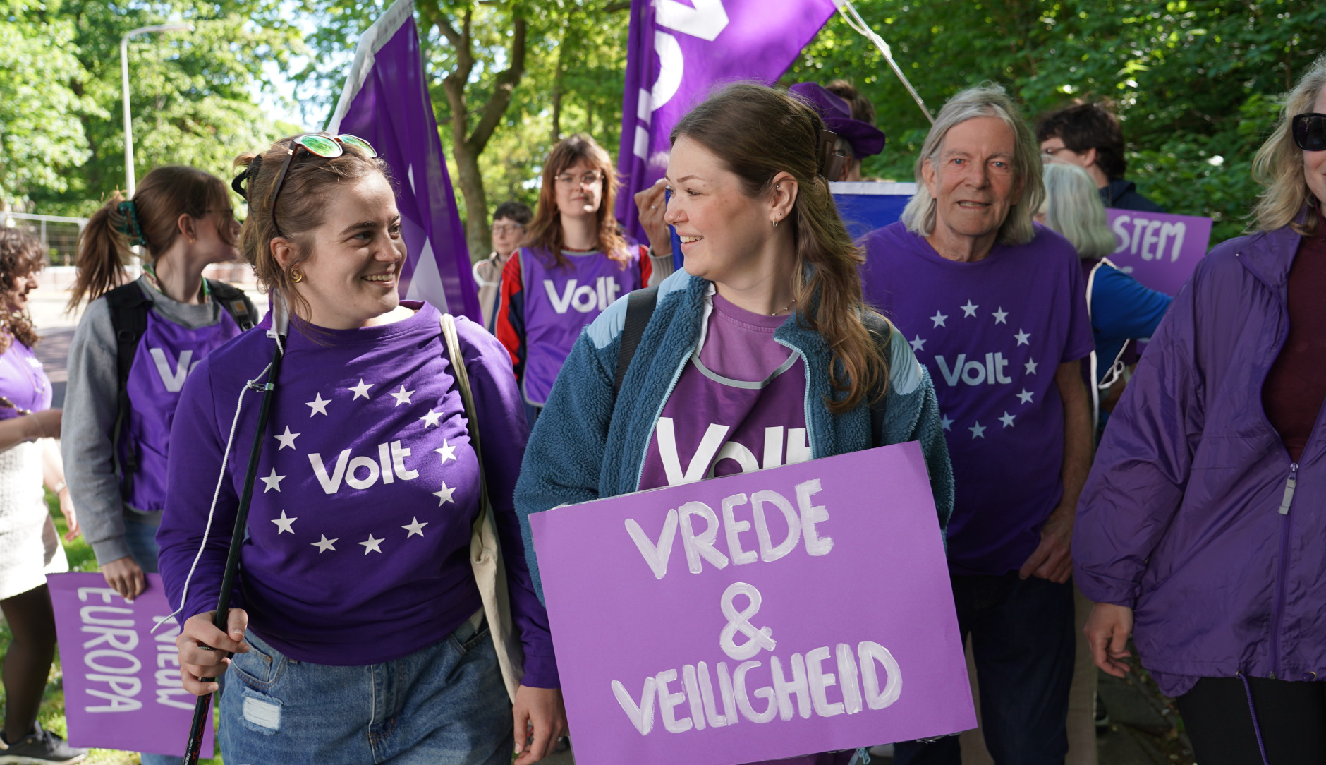 Demonstratie bordje