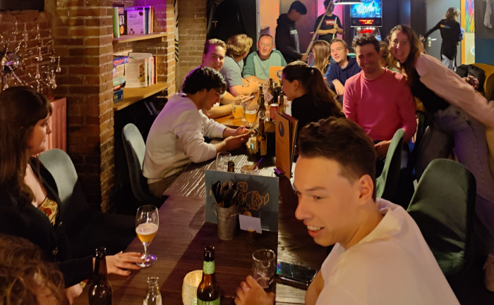 Borrel met Europese kandidaten