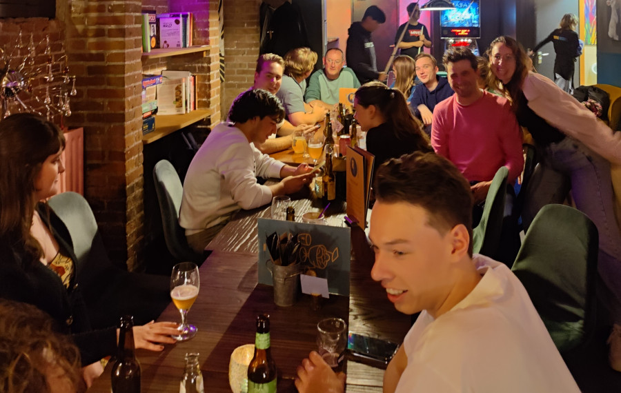 Borrel met Europese kandidaten