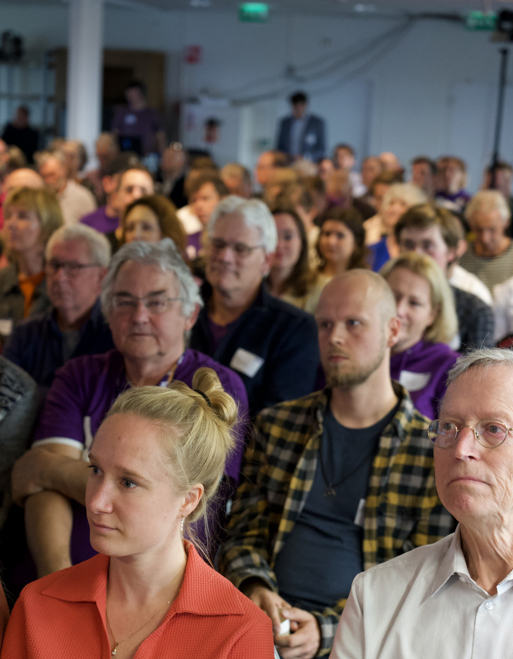 Foto van publiek tijdens Volt congres 23 September 2023