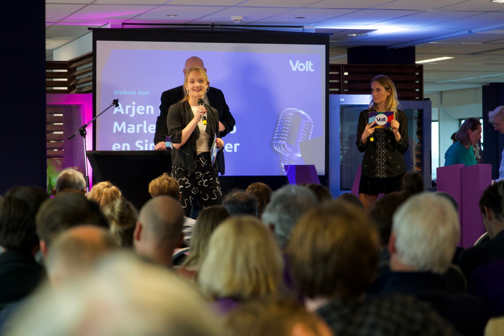Foto voor Q&A amendementen tijdens Volt congres 23 September 2023