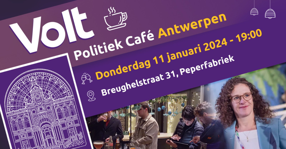 Politiek cafe Antwerpen