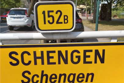 Naambord Schengen