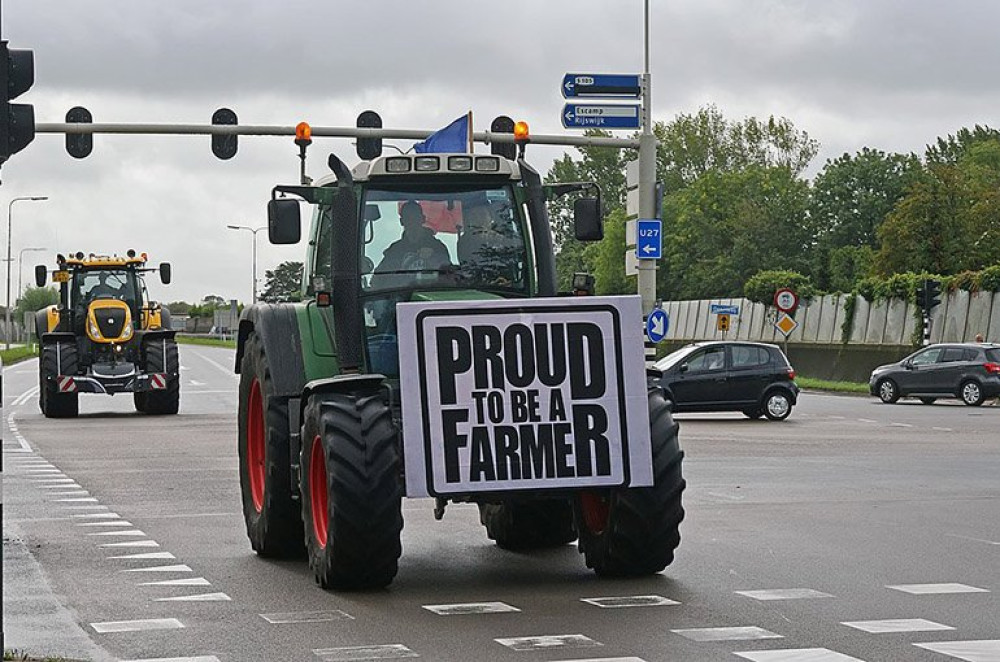 Tractor - proud to be a farmer