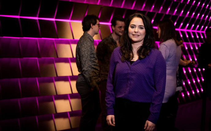 Maryse Wulf portretfoto op Volt congres