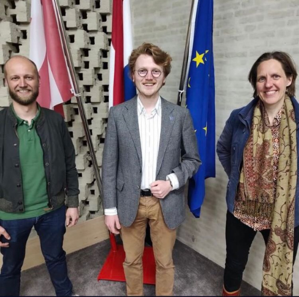 Robin Jacco en Inge van Volt Eindhoven