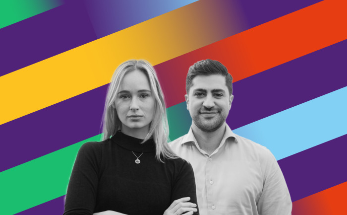 Juliet Broersen en Itay Garmy Raadsleden Volt Amsterdam Gemeenteraad
