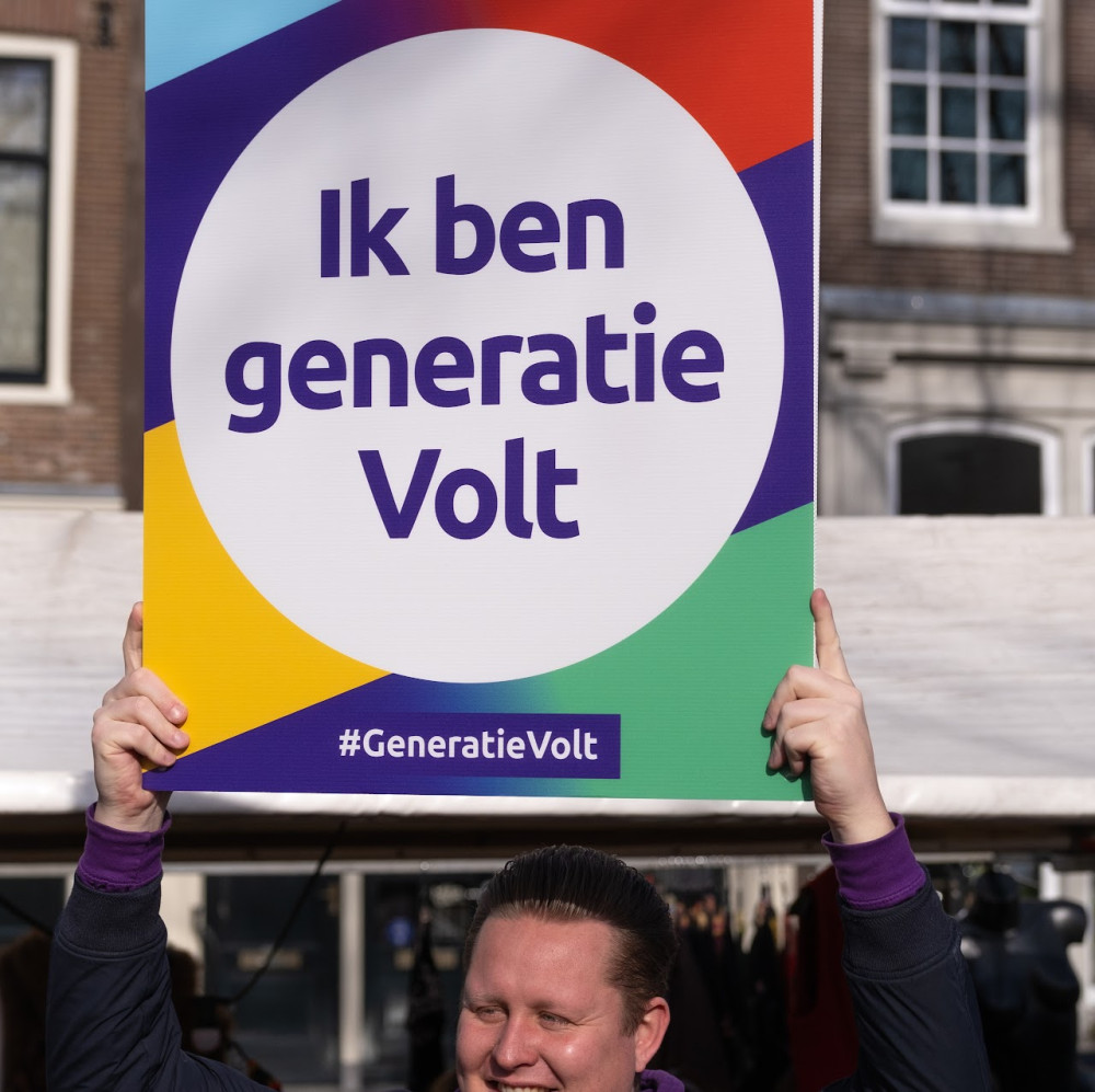 Volt demonstratie bordje 