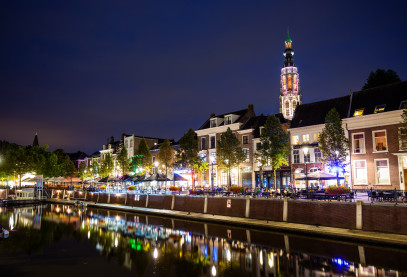 Een foto van het centrum van Breda.