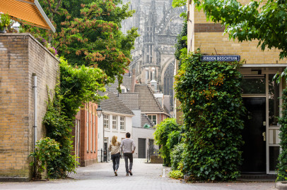 Een foto van het centrum in Den Bosch.