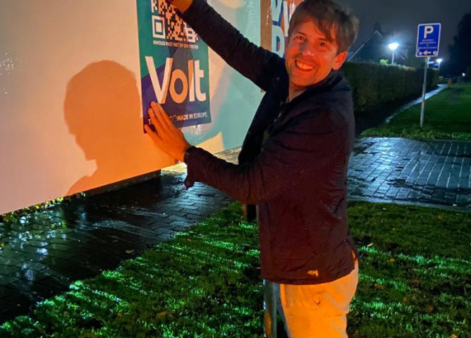 Jules Pulles Lijsttrekker Volt Tilburg