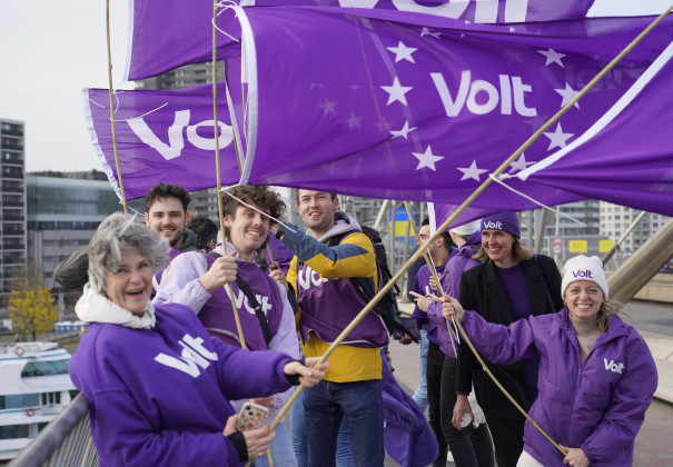Volt vlaggen campagne