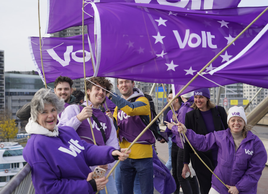 Volt vlaggen campagne