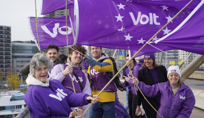 Volt vlaggen campagne