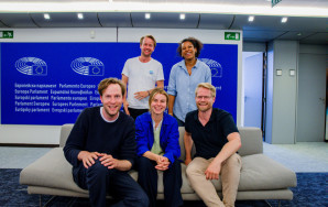 Kai Tegethoff Nela Riehl Damian Boeselager Anna Strolenberg Reinier van Lanschot in Brussel