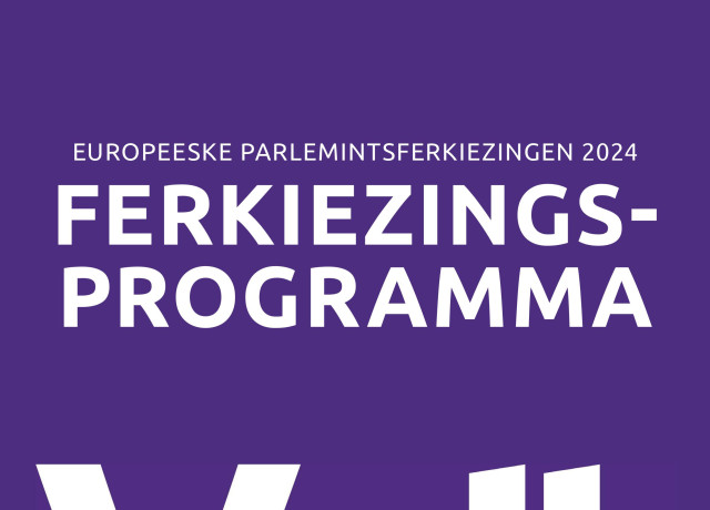 Volt Campaign Programme, alleen eerste pagina