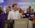 Laurens Dassen spreekt bij de presentatie van het verkiezingsprogramma 2023