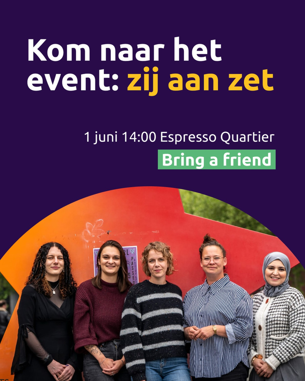 Zij aan zet event