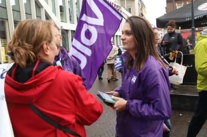 Romy in actie tijdens de TKV23 in Venlo