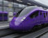 AI gegenereerde afbeelding van een Volt trein