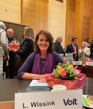 Linda in de gemeenteraad van Enschede