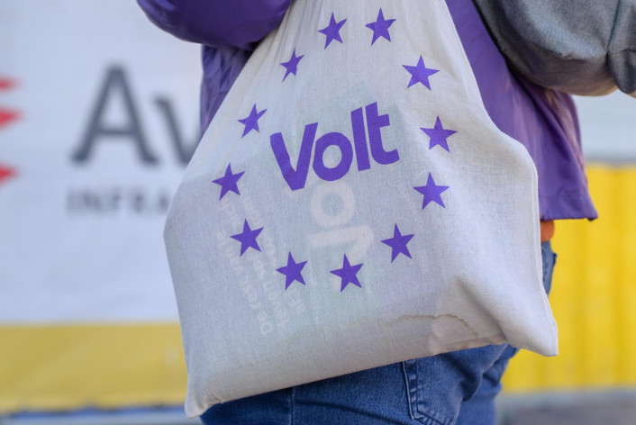 Close-up van Volt Tote Bag