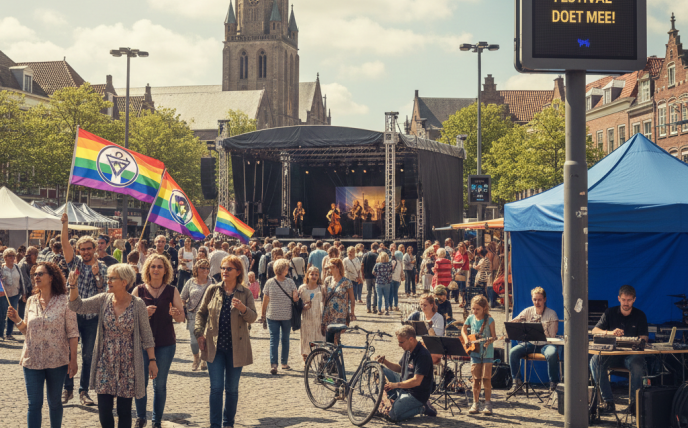 Diversiteits festival (AI generated)