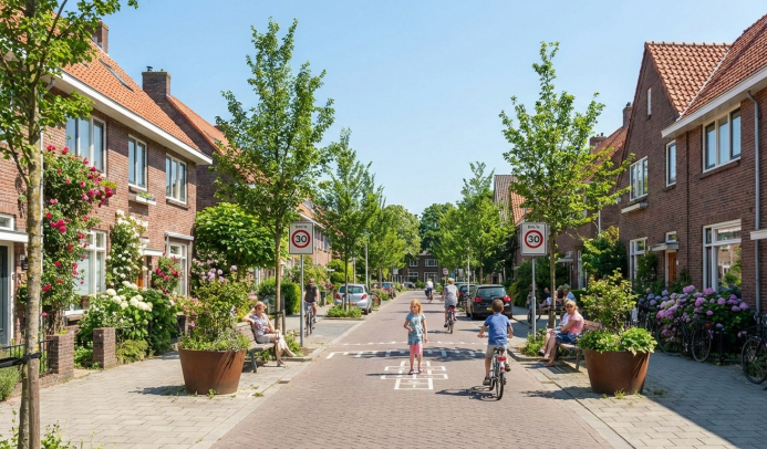 Deventer groene wijken (Gemini Generated)