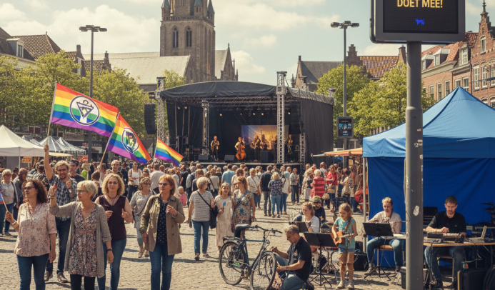 Diversiteits festival (AI generated)