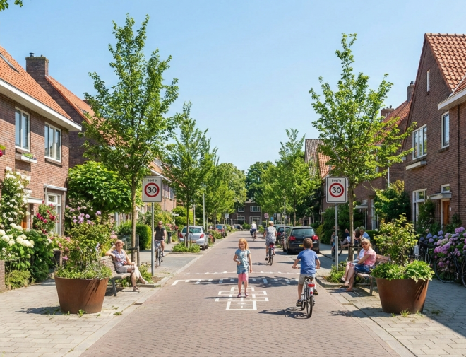 Deventer groene wijken (Gemini Generated)
