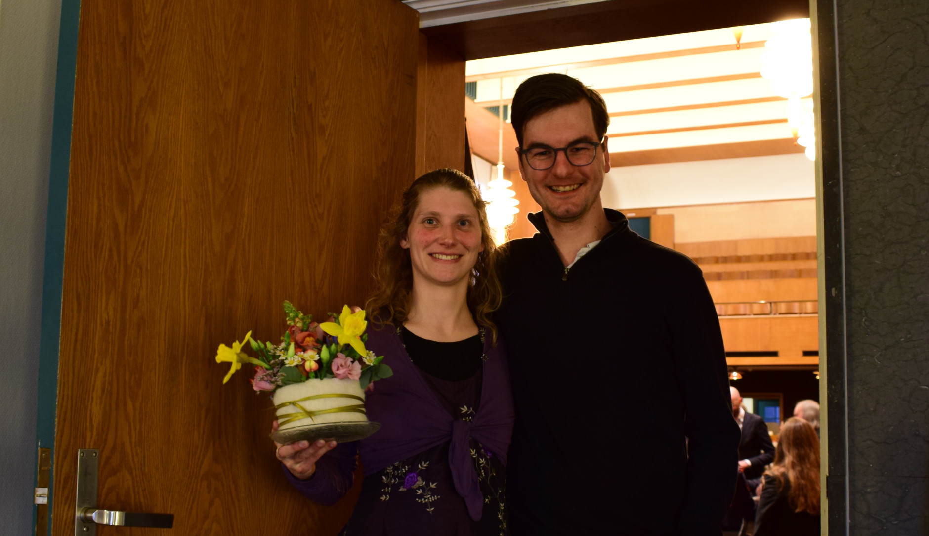 Anna Kaal en Luc Blokhuis