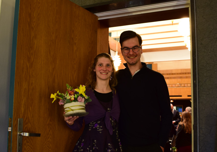 Anna Kaal en Luc Blokhuis