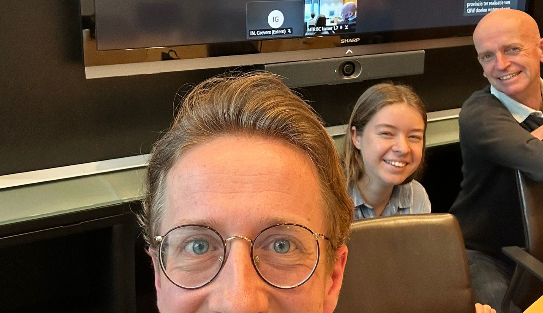 Online overleg van de Volt fractie in Overijssel over Water