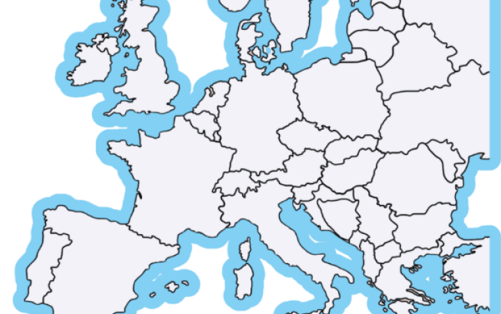 Map van Europa