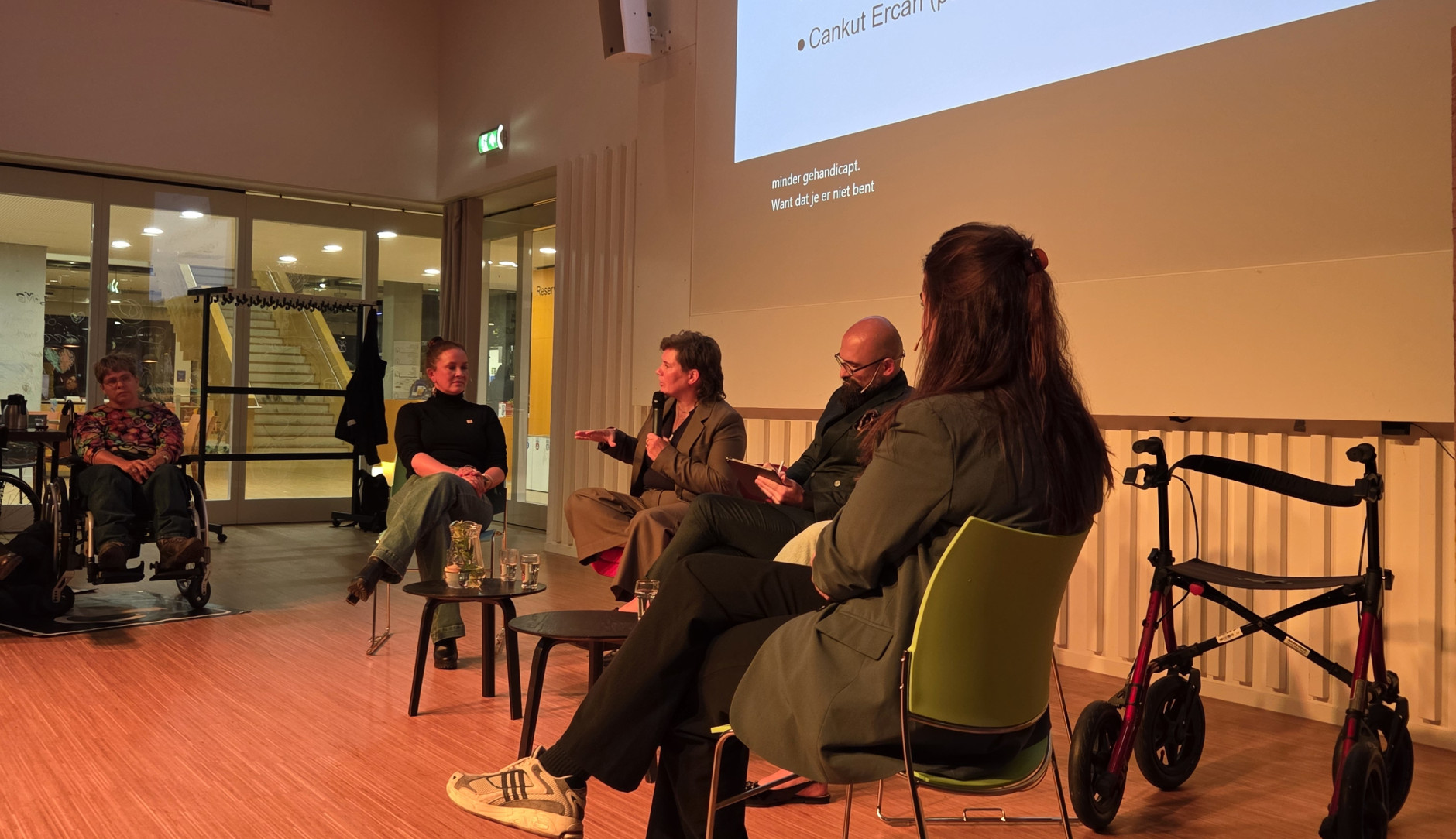 Pannelgesprek in Zwolle met Cankut Ercan over een inclusieve stad