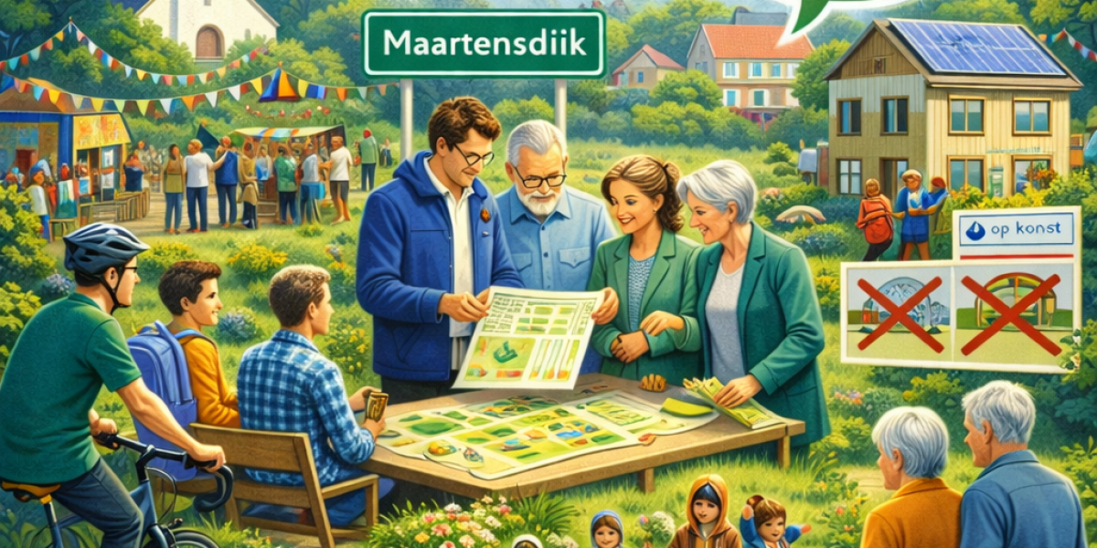 Maartensdijk: het dorp versterken, samen met bewoners