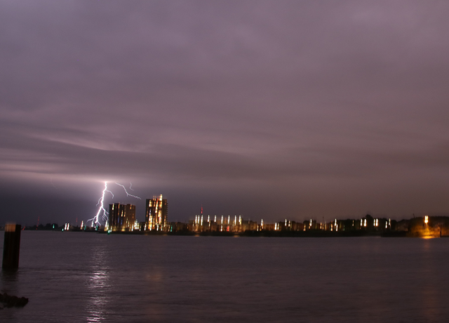 Storm in Rotterdam
