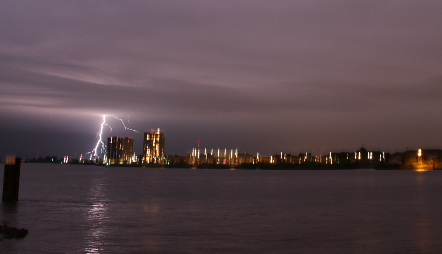 Storm in Rotterdam