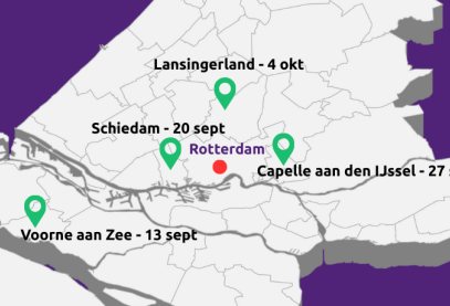 volt luistert in de regio