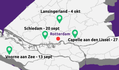 volt luistert in de regio