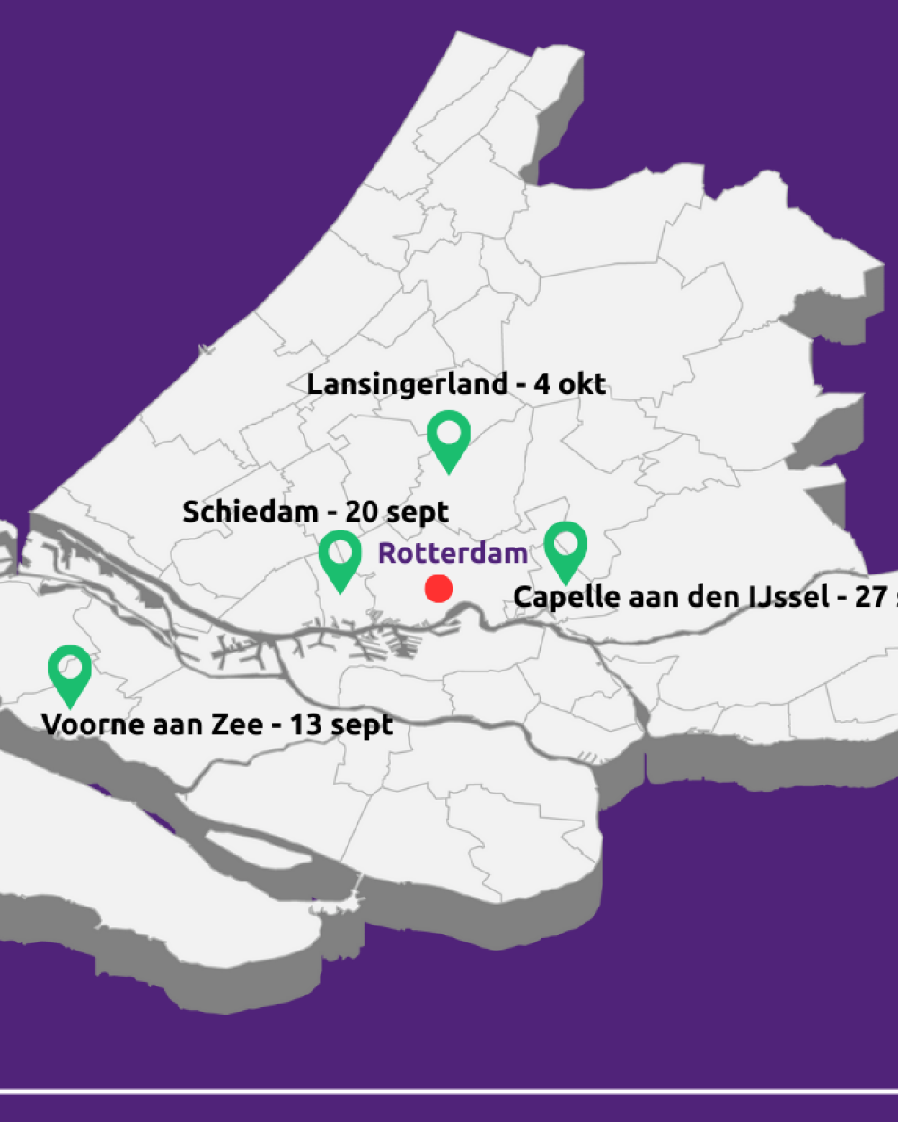 volt luistert in de regio