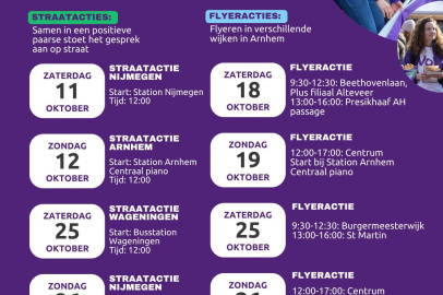 Agenda acties Arnhem