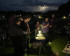 Volt barbecue in de avond